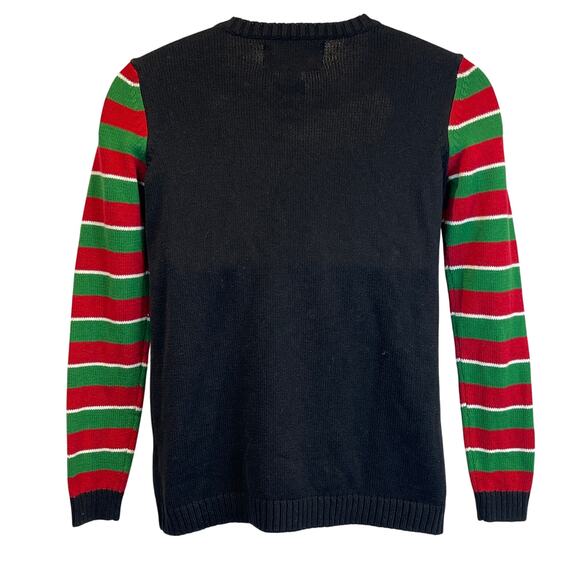 Ugly Christmas Sweater Cuddly Polar Bear Sweater Size Small - Picture 3 of 5